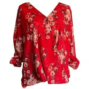 KUT from the Kloth Floral Blouse